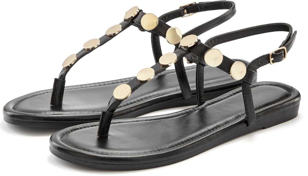 VIVANCE Sandale schwarz Größe 41