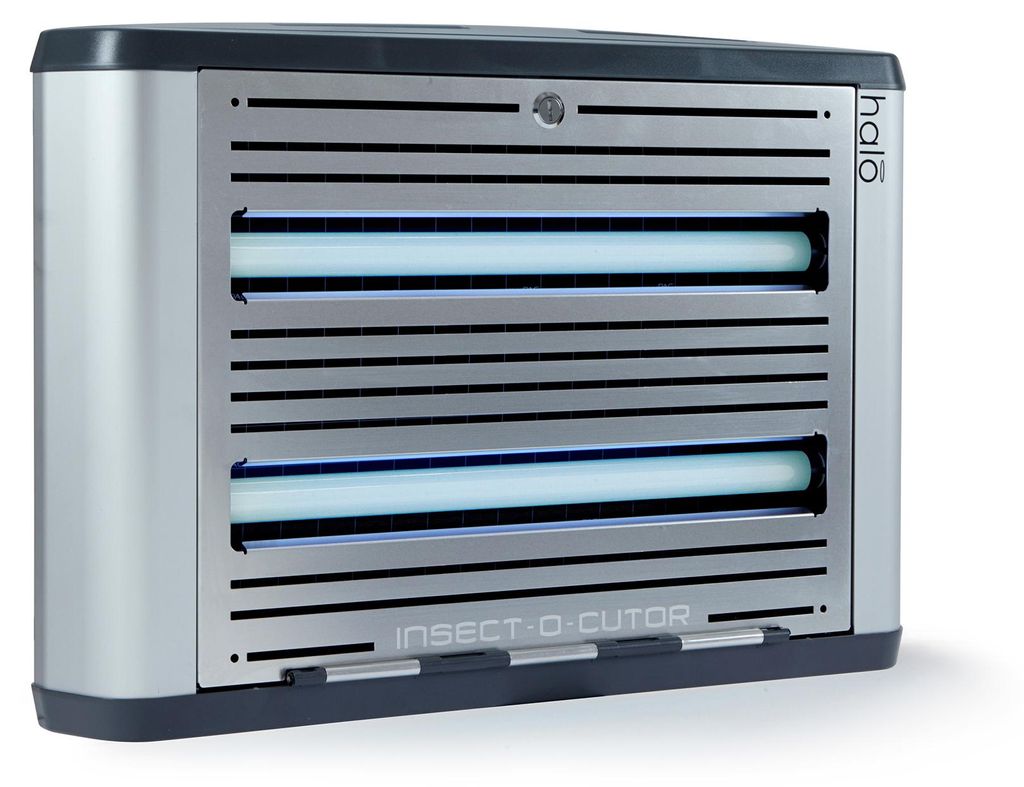 Insect-O-Cutor UV-Insektenfalle Halo 30, Edelstahl, 80 m² Produktbild 