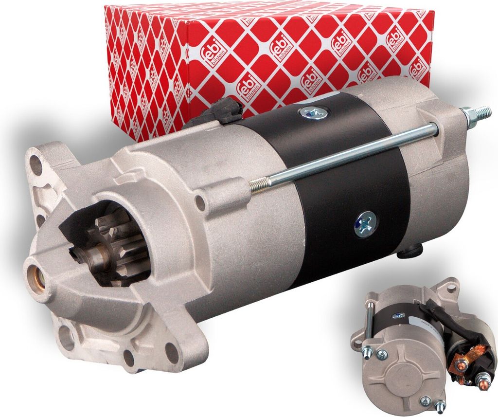FEBI BILSTEIN 101611 Starter Anlasser 2,2kW für RENAULT MASTER II Kasten (FD) 12V
