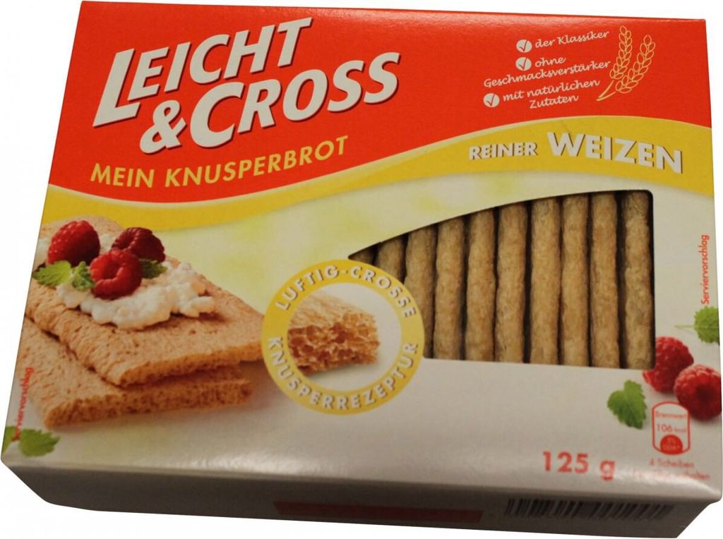 Pszenne pieczywo chrupkie Light&Cross Zdjęcie produktu 