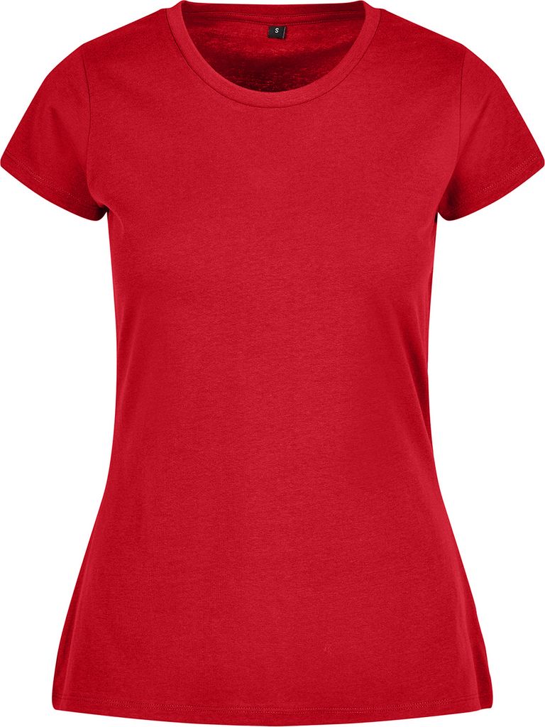 Build Your Brand - "Basic" T-Shirt für Damen RW8509 (XL) (Stadtrot)