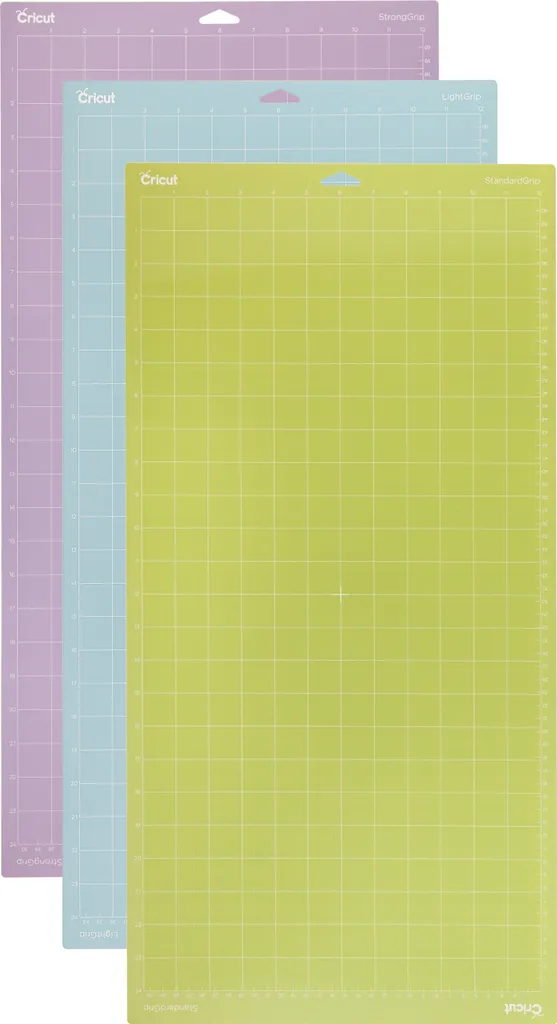 Tapis de Découpe Cricut Anti-Glisse TPU - Lot de 3 Évite le Gâchis