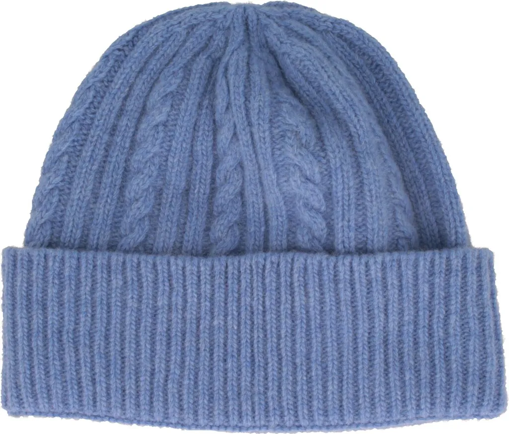 Berretto Hut-Breiter Lana 100% con Risvolto | Protezione Inverno