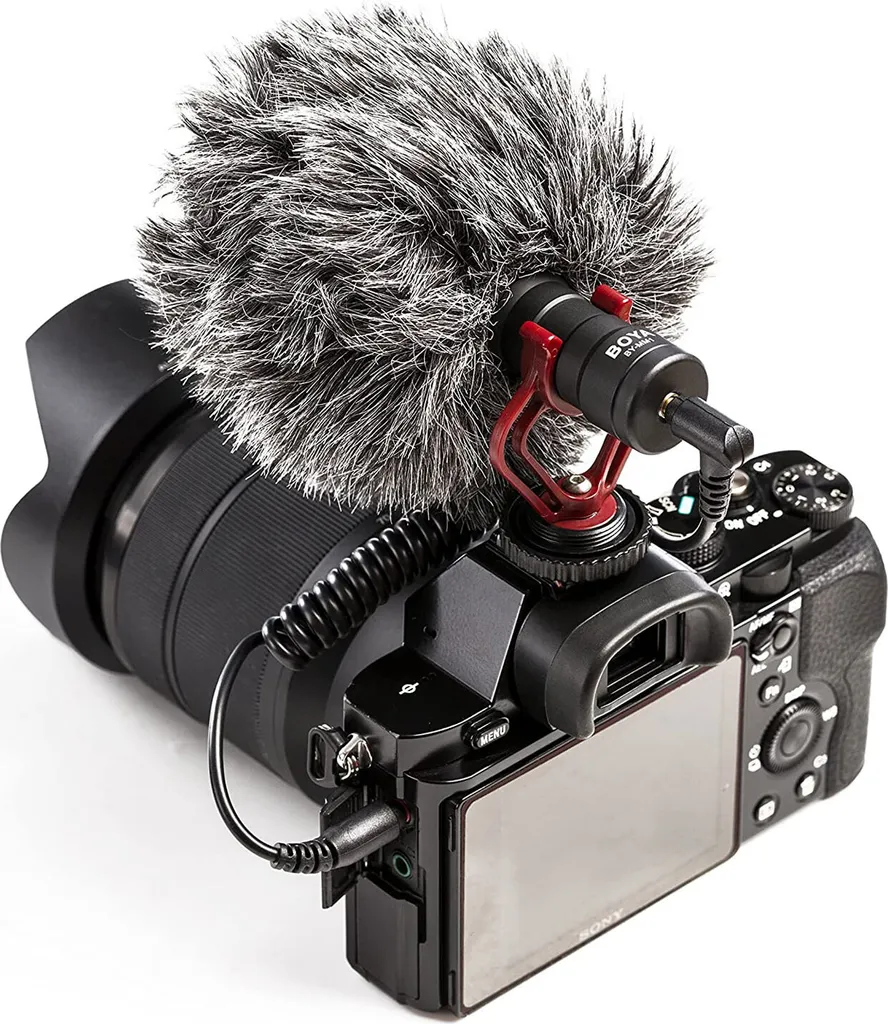 Microphone Cardioïde Externe BY-MM1 BOYA pour Caméra et Téléphone Mobile - 34