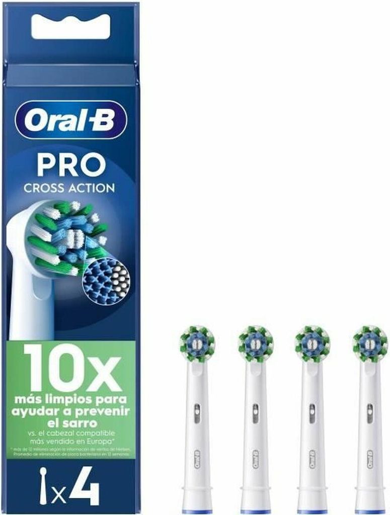 Ersatz für Elektrozahnbürste Oral-B Pro Cross Action Weiß