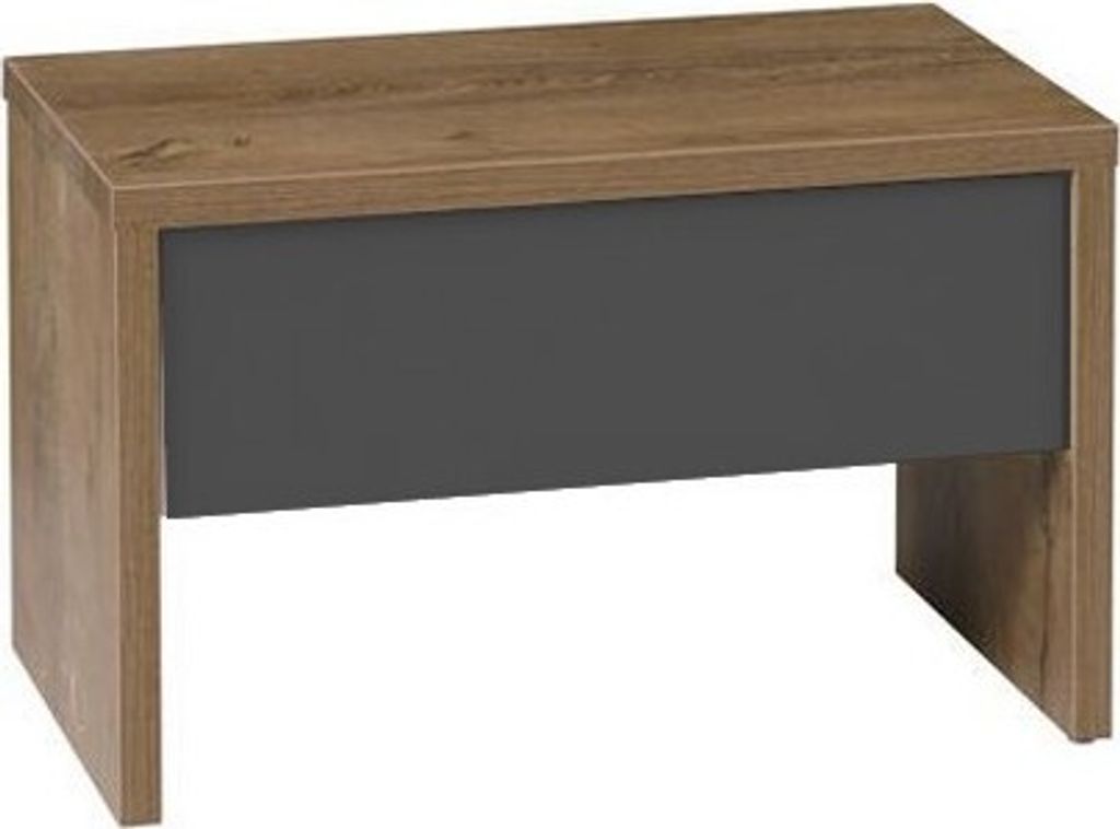 Furniture24 Nachttisch Latika mit 1 Schubkästen Nachtschrank Nachtkästchen Schlafzimmer