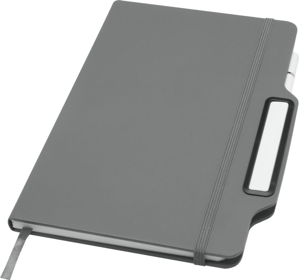 Notizbuch "Nexus", Fester Einband, A5 Set PF4635 (Einheitsgröße) (Grau)