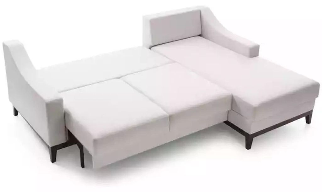 Sofas L Form Sofa Polster Wohnlandschaft Design Ecksofa Textil Eckgarnitur