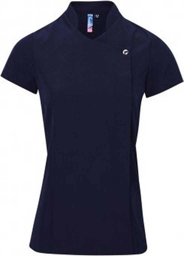 Premier - Tunika für Damen kurzärmlig PC3375 (40 DE) (Marineblau)