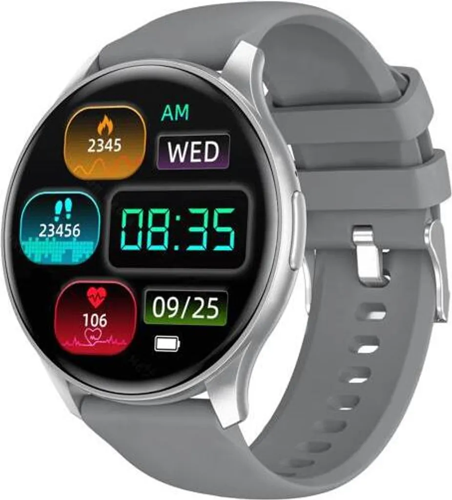 CARNEO Gear+ Essential 2a Gen Argento | Design e Tecnologia AMOLED
