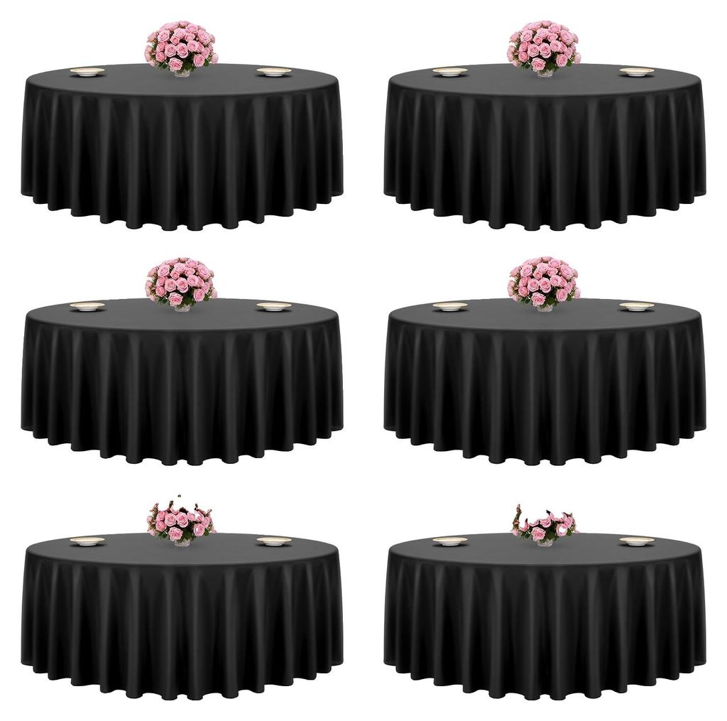 VEVOR 6 x nappes rondes Linge de table 3048 mm, protection Image du produit 