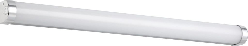 EGLO LED Spiegelleuchte Tragacete 1, Wandlampe Bad, Spiegellampe aus Kunststoff, Metall Badezimmer Lampe, Feuchtraumleuchte neutralweiß, IP44, L 6...
