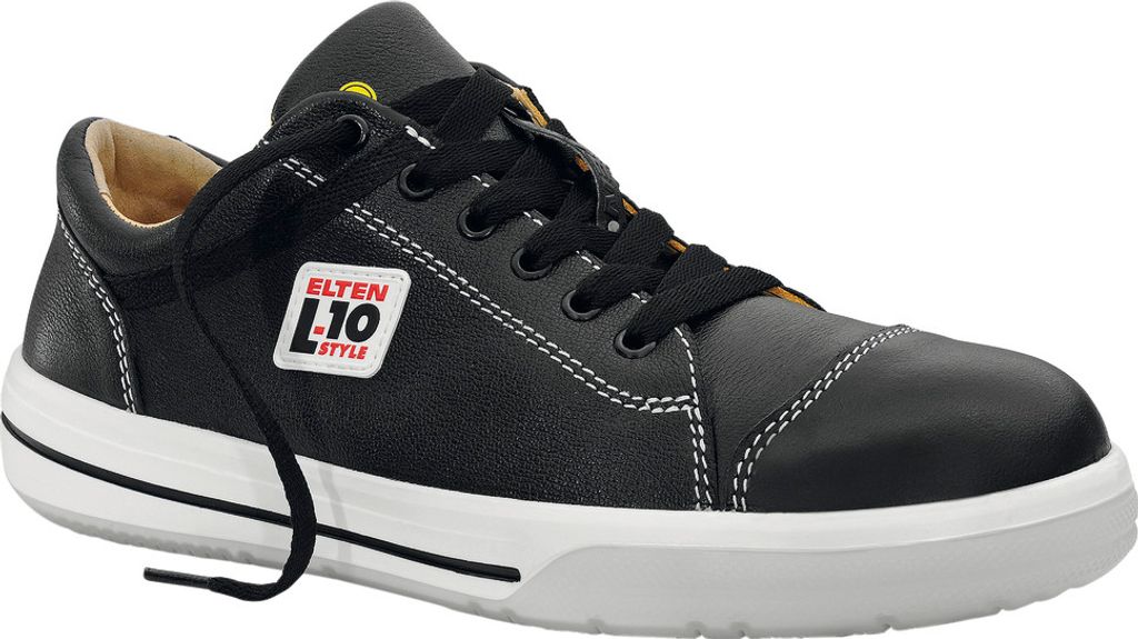 ELTEN ESD-Sicherheitsschuh Shadow Low, Größe 43, schwarz Produktbild 