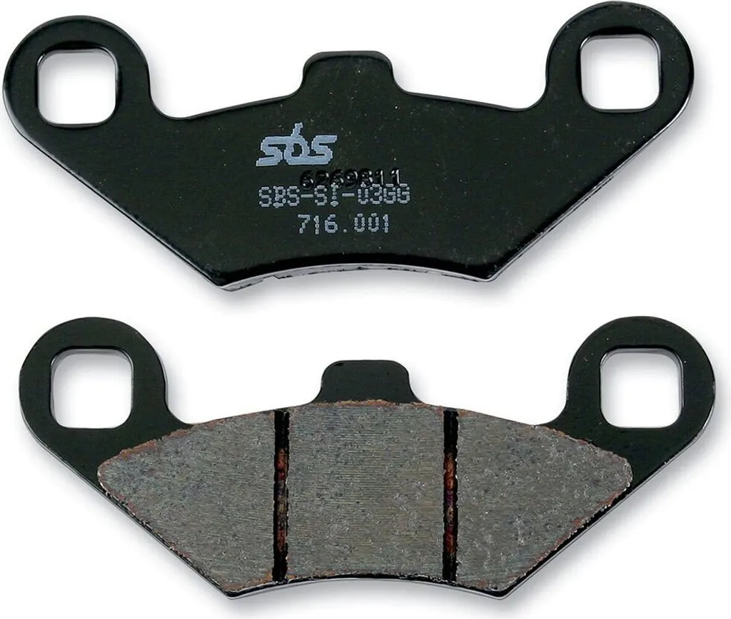 Jeu de plaquettes de frein Sinter SBS 716ATS Quad pour disque avant - 3