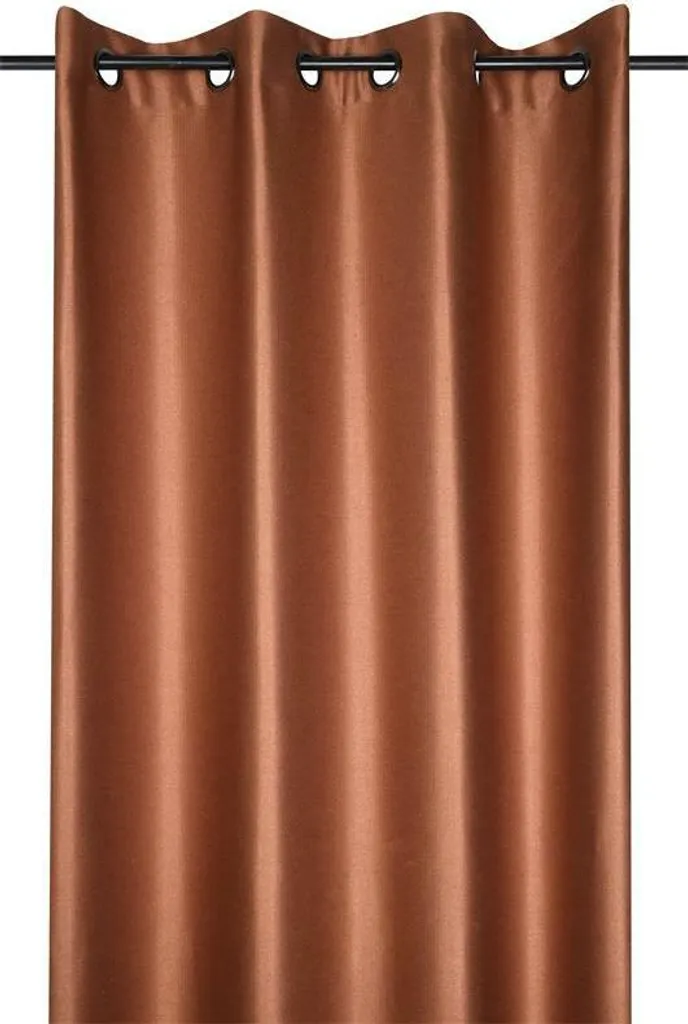 Rideau 140x260 Orange STOF pour Salon - Habillage Fenêtre Chic