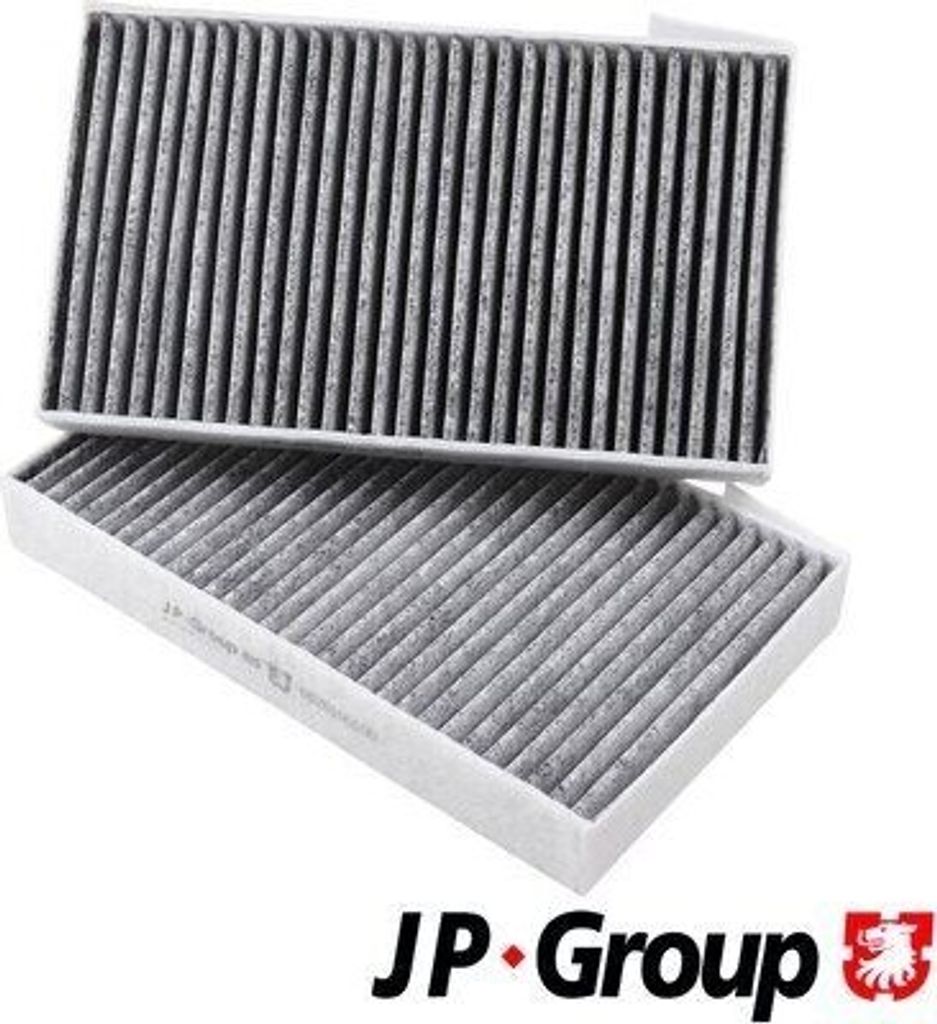 JP GROUP 6528100100 Innenraumfilter Pollenfilter für TESLA Model Y (5YJY) Aktivkohle