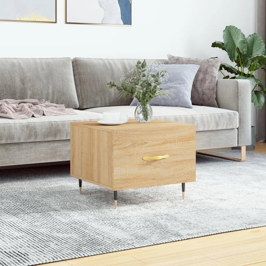 Specifiche Tavolino Maison Exclusive Rovere Sonoma 50x50x40 cm