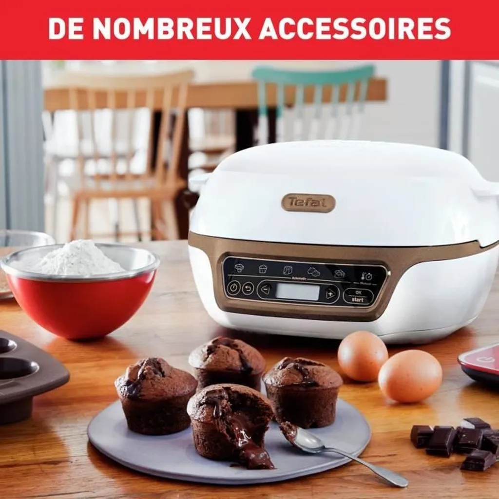 Tefal Cake Factory : Machine à gâteaux avec 5 programmes de cuisson automatique - 6