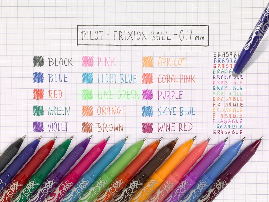 PILOT PEN FriXion Ball 15er Set, Tintenroller Produktbild 3