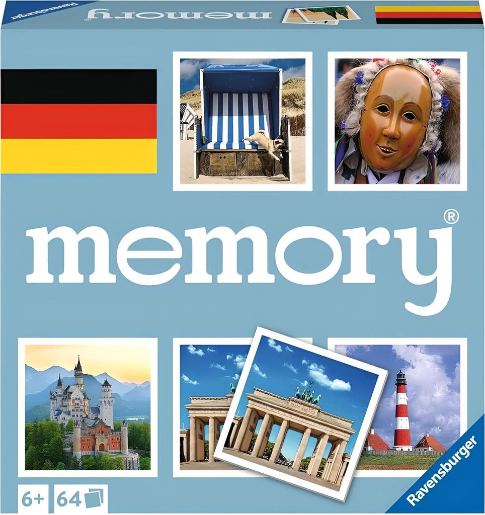 memory® Deutschland Ravensburger 20883 Produktbild 