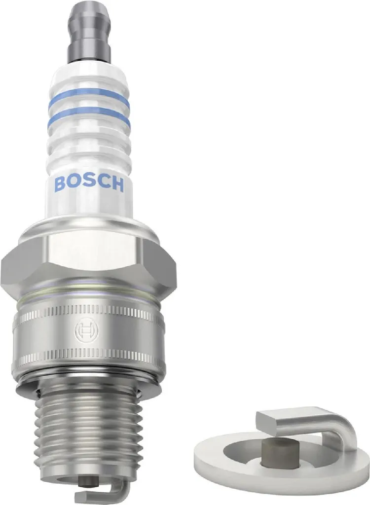 Offerta Gruppo Candele Bosch W8AC 14mm - Passo Corto per Scooter e Moto - 5