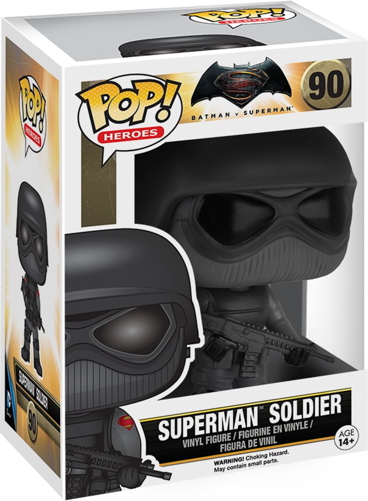 Batman v Superman - Superman Soldier 90 - Funko Pop! - Vinyl Figur