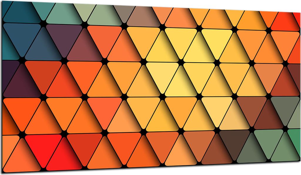 Herdabdeckplatte Glaskeramikkochfeld-Abdeckung Spritzschutz Glas 90x52 Mosaik