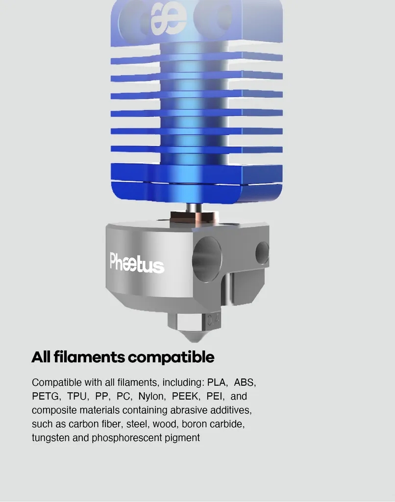 Amélioration Impression 3D : Hot-End Phaetus Dragonfly BMS pour Nylon et ABS - 10