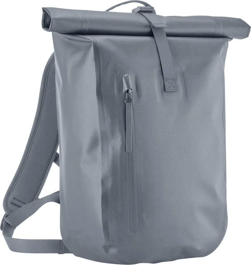 Sac à dos Roll Top Urbain Quadra Lite Bleu Gris pour PC et Tablette