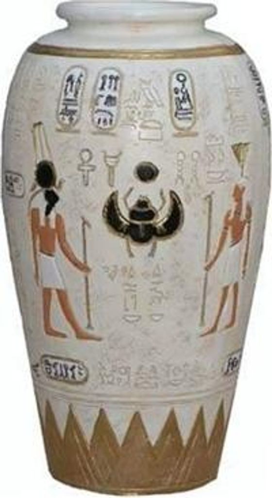 Deko Figur Vase Statue Skulptur 63cm Figuren Statuen Skulpturen Neu Vasen N12