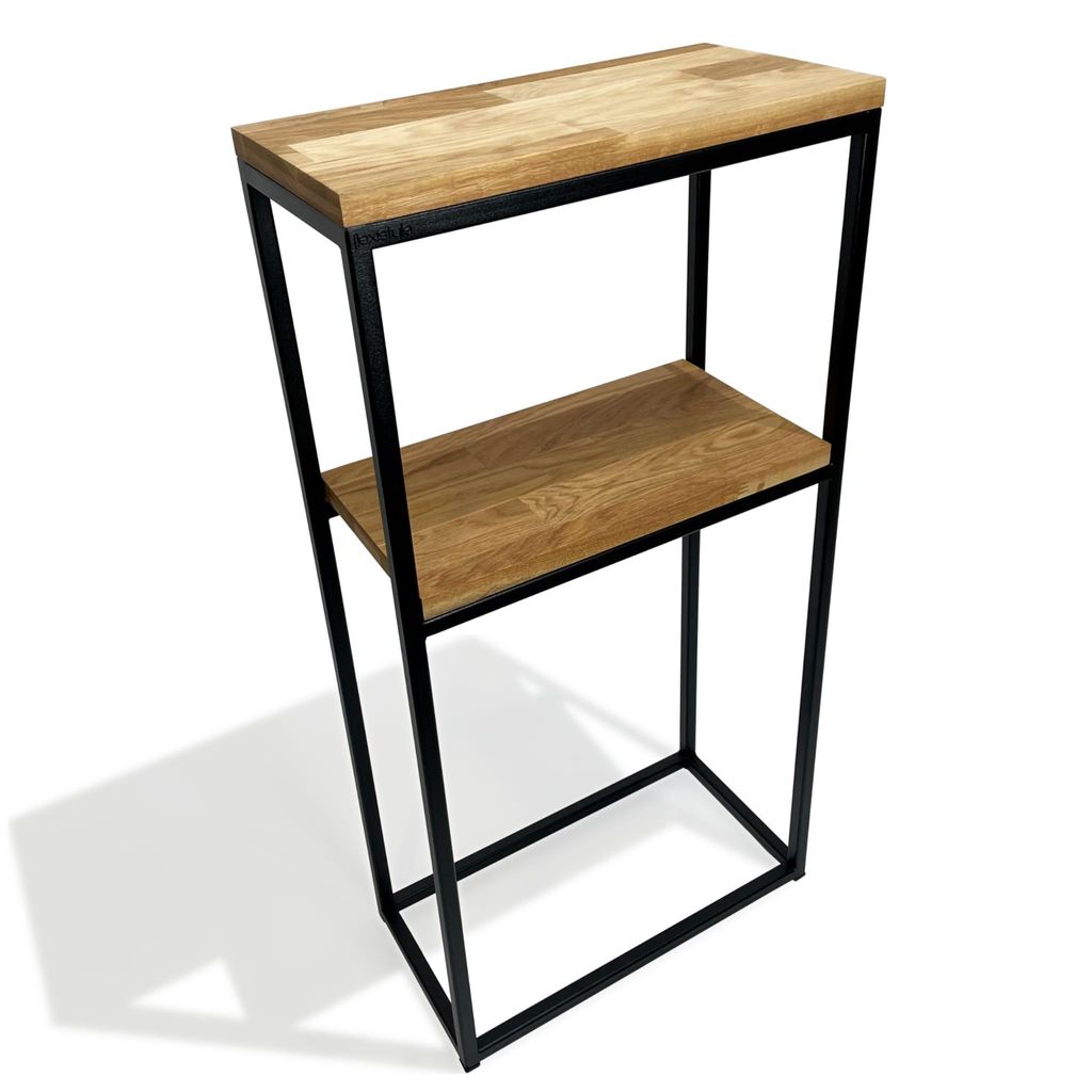 Nábytková konzola dřevěná 40x80x20cm dvojitá Obrázek produktu 
