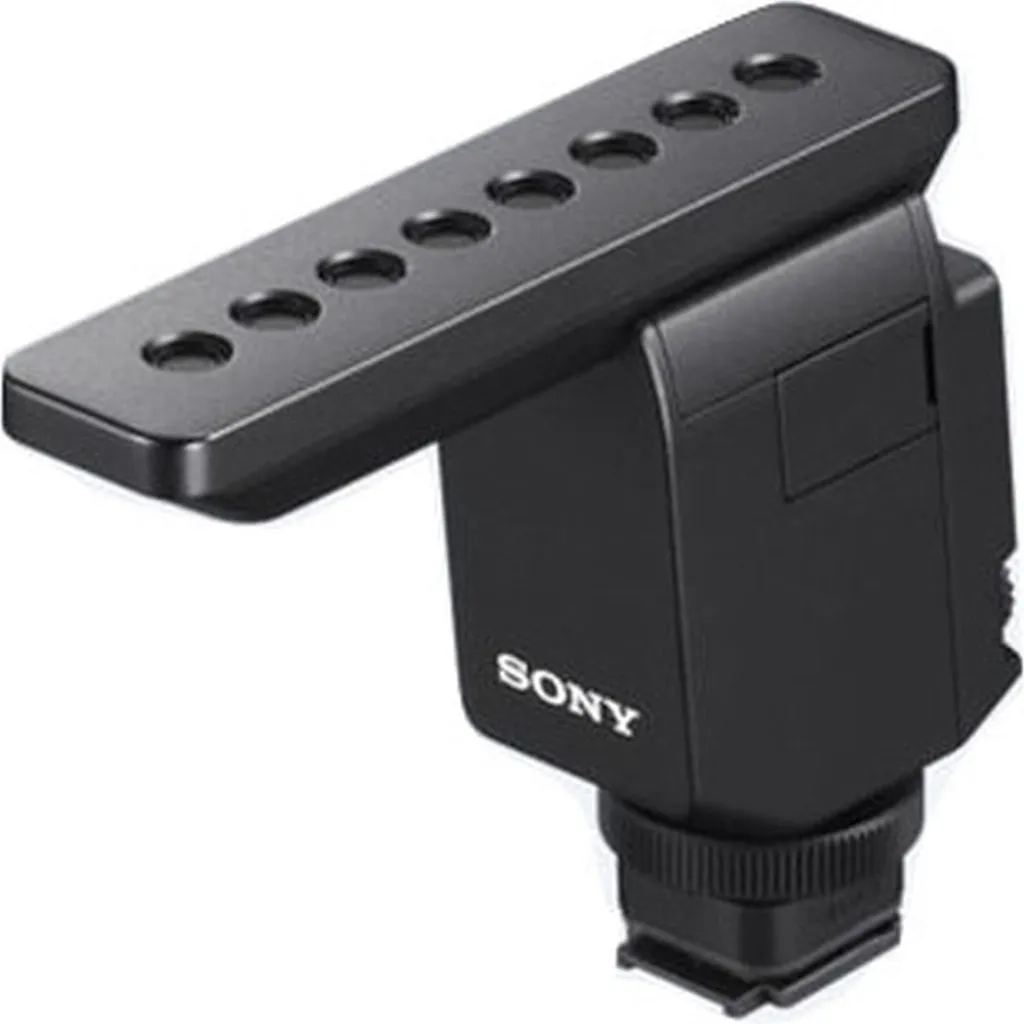 Microphone pour Vlog Sony ECM-B1M Son Numérique pour Interview et Reportage