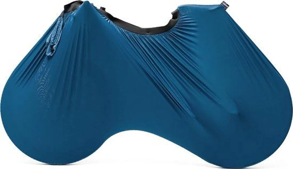Couvre-chaussettes de cyclisme bleu L/XL - Protection thermique et vent