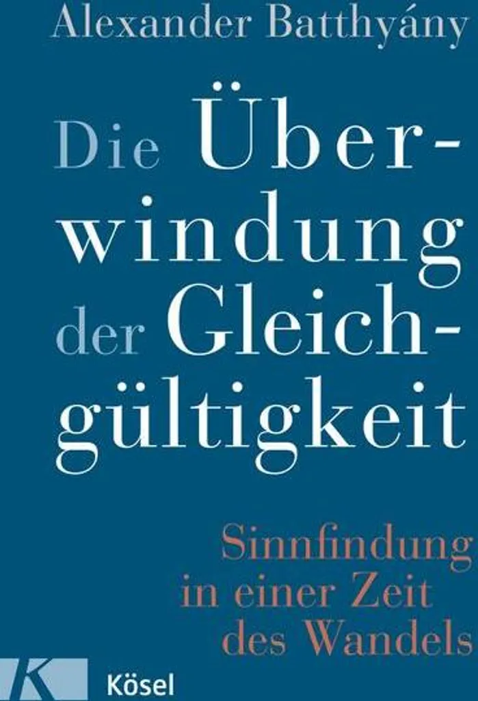 Essai de Philosophie Die Überwindung der Gleichgültigkeit Format Broché