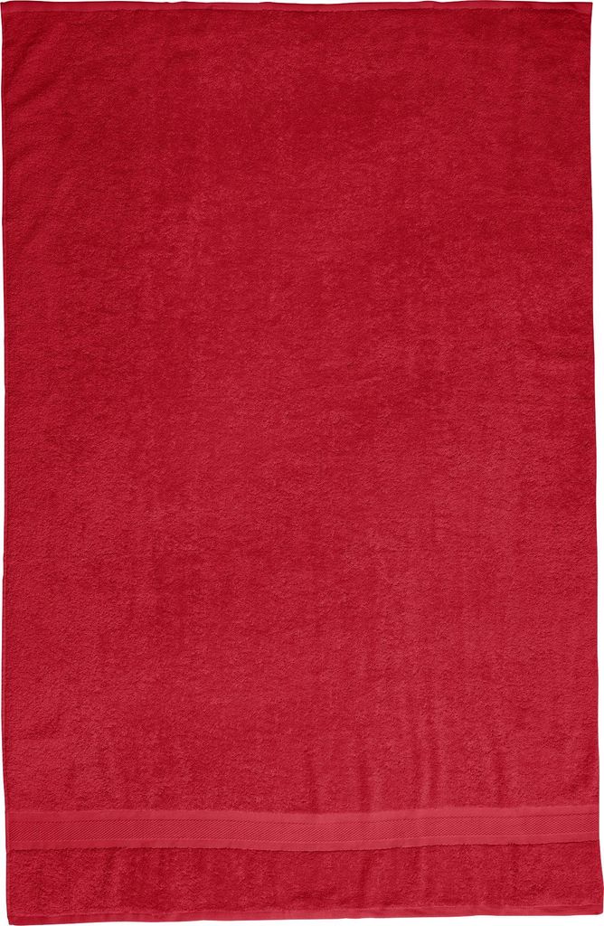 REDBEST Badetuch Chicago" rot 100x150 cm"