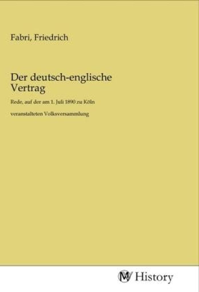 Der deutsch-englische Vertrag