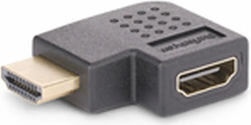StarTech HDMI2HDMIMFRA Adattatore HDMI Angolare 4K 60Hz - Risparmia Porte