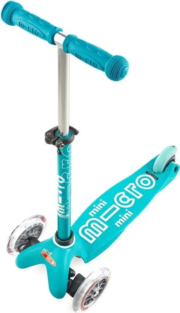 Micro Step Mini Deluxe Step Aqua : Trottinette Stable et Antidérapante
