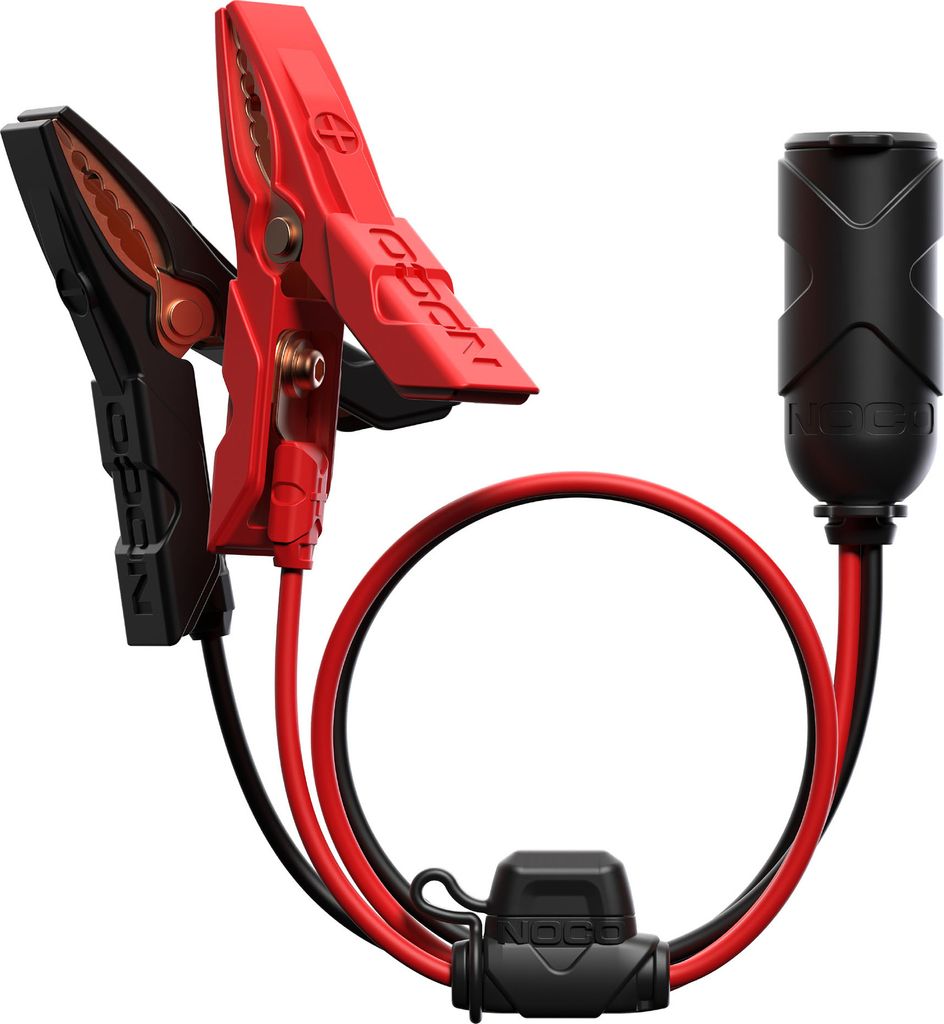 Noco 12V-Stecker mit Batterieklemmen GC017