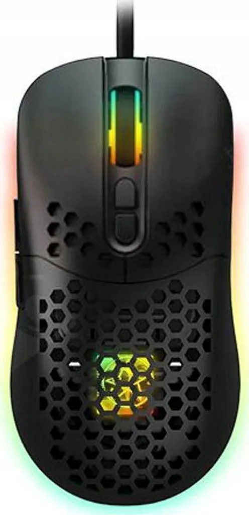 Souris Gamer J900 Ultra Light : Fini la Fatigue avec ce Modèle LED RGB Noir