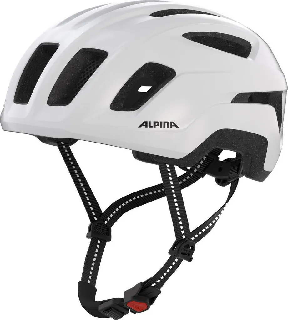 Casque Alpina Sports PARANUS Coque Rigide Run System Ergo Flex Brillant