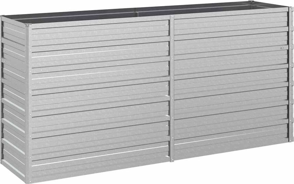 vidaXL Záhradný zvýšený záhon 160x40x77 cm Pozinkovaná oceľ Obrázok produktu 