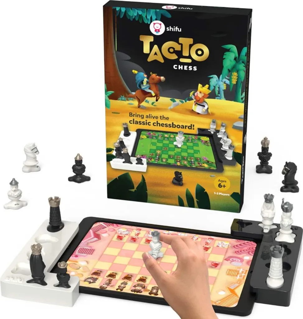 Tacto Échecs PlayShifu STEM avec figurines interactives et 100+ puzzles - 6