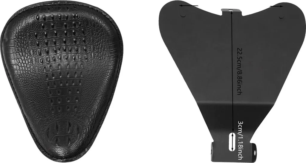 Coprisella Moto Imbottito Universale - Cuscino Nero Antiscivolo