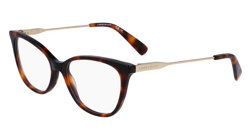 Lunettes Longchamp LO2719 écaille Havana en acétate léger pour femmes