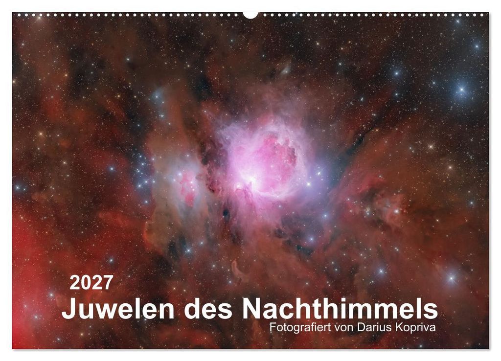 Juwelen des Nachthimmels (Wandkalender 2027 DIN A2 quer), CALVENDO Monatskalender