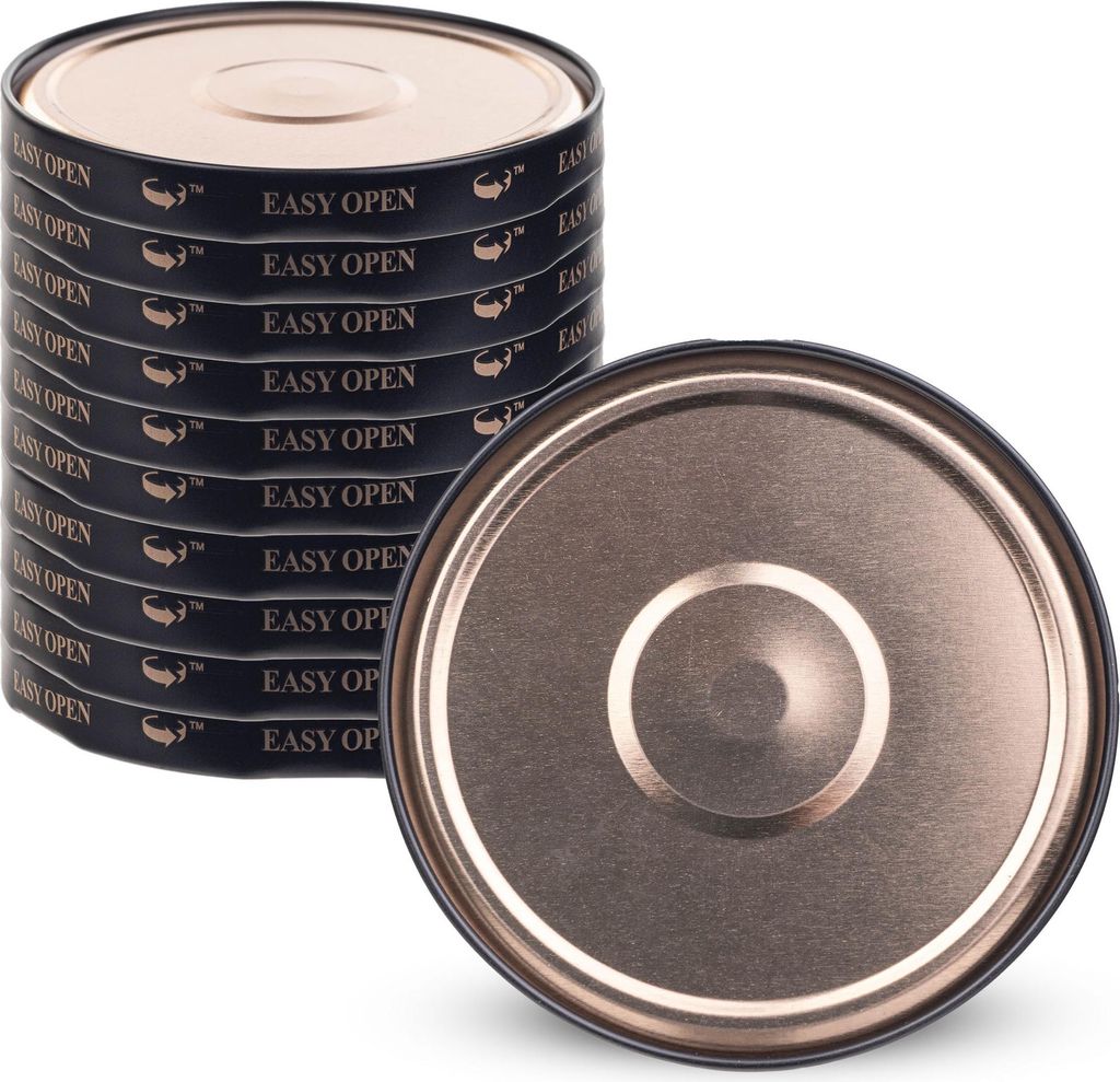 KADAX 10x Deckel für Gläser Fi 82 Deckel für Gläser Deckel Konserven