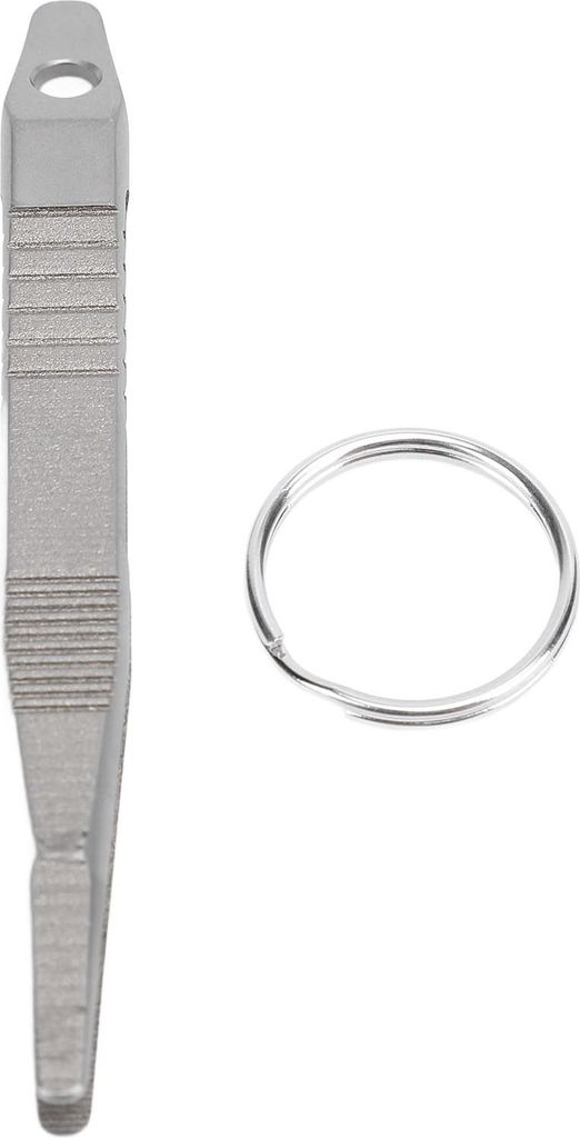 Tragbare Pinzette EDC Mini Schlüsselanhänger TC4 kleines Outdoor-Gadget-Werkzeug