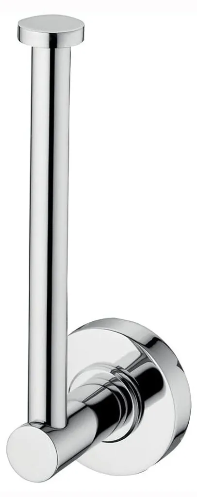 Porte-papier toilette mural IOM Chrome : fini les rouleaux qui tombent