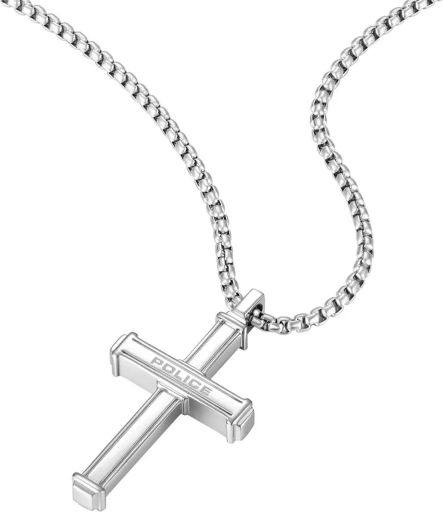 Collier en acier inoxydable Police PEAGN0008901 antiallergique